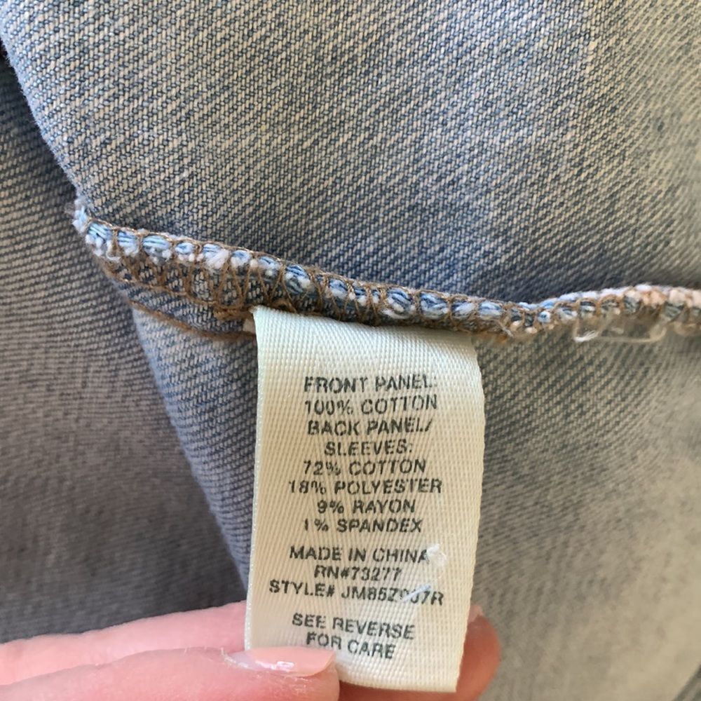Distressed Denim Jacket - Picture 7 of 7